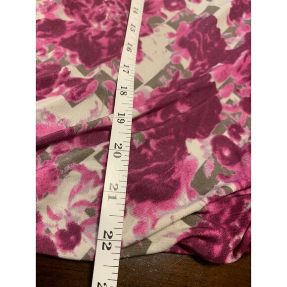 Alfani Paisley Floral Rhinestone Casual Blouse Size P/S - Picture 7 of 8